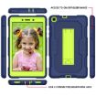 Samsung Galaxy Tab A 8.0 2019 T290 Shockproof Case Navy Blue Yellow Green - 4