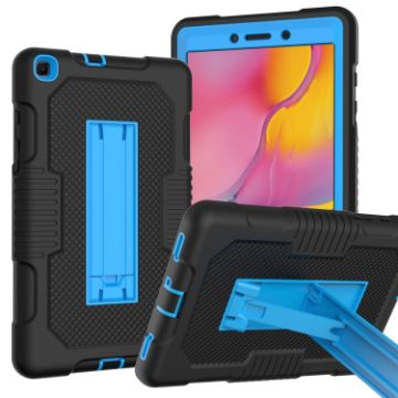 Samsung Galaxy Tab A 8.0 2019 T290 Shockproof Case Black Blue - 1