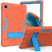 Samsung Galaxy Tab A8 10.5 2021 X200 Orange Blue Silicone PC Case - 1