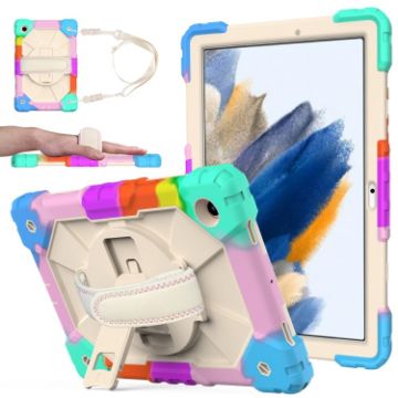 Samsung Galaxy Tab A8 10.5 2021 X200 Colorful Blue Tablet Case - 1