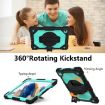 Samsung Galaxy Tab A8 10.5 2021 X200 Black+Mint Tablet Case - 6
