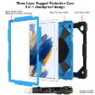 Samsung Galaxy Tab A8 10.5 2021 X200 Black+Blue Tablet Case - 3
