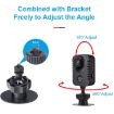 1080P Infrared Night Vision Surveillance Camera - Black - 3