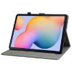 Samsung Galaxy Tab S5e T720/T725 Tiger Pattern Flip Leather Case Black - 4