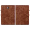 Samsung Galaxy Tab A 10.1 2016 Tiger Pattern Flip Leather Case Brown - 2