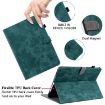Samsung Galaxy Tab A 10.1 2016 Tiger Pattern Flip Case Dark Green - 6