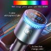BC77 QC3.0 Fast Charging Car Bluetooth MP3 Player FM Transmitter Navy - 4