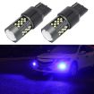 1 Pair 7443 12V 7W Car LED Fog Light - Blue Light - 1