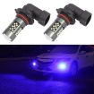 9006 12V 7W Car LED Fog Light Pair - Blue Light - 1