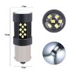 1156 12V 7W Strobe Car LED Fog Light - Purple, 1 Pair - 3