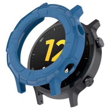 Realme Watch S RMA207 Armor Hollow TPU Case - Dark Blue - 1