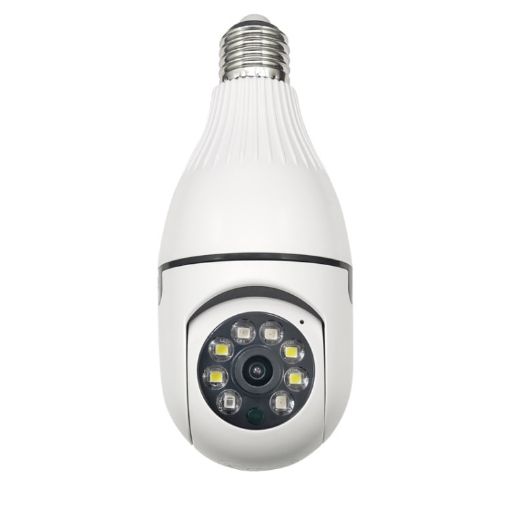 R2-30G 3MP HD WiFi Bulb Camera with Night Vision & Motion Detection - 1