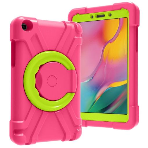 Shockproof Case for Galaxy Tab A 8.0 (2019) T290/T295, Rotating Holder - 1