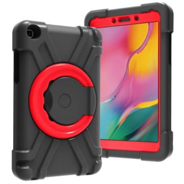 Shockproof Case for Galaxy Tab A 8.0 (2019) T290/T295 with Rotating Holder - 1