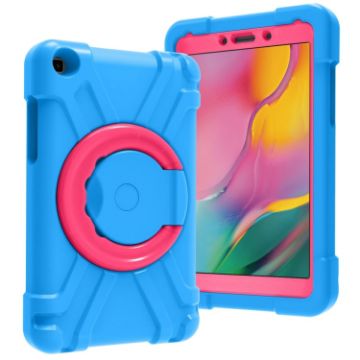 Shockproof Case for Galaxy Tab A 8.0 (2019) T290/T295 with Rotating Holder - 1