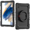 Samsung Galaxy Tab A8 Silicone + PC Case with Bracelet Holder (Black) - 2