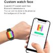 W17 Pro Max 1.9" Pink Silicone Smart Watch with Bluetooth Call & Message Reminder - 3