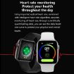 W17 Pro Max 1.9" Pink Silicone Smart Watch with Bluetooth Call & Message Reminder - 9