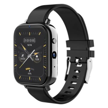 ROGBID KING 4G LTE Smart Watch, 1.75" Screen, Android 9.1, 4GB+128GB, Black - 1
