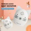 V30 Wireless Audio Baby Monitor with Voice Monitoring & Night Light UK Plug - 4