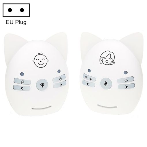 V30 Wireless Audio Baby Monitor with Voice Monitoring & Night Light, EU Plug - 1