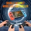 X50 Max 5.1" Handheld Game Console, 6000+ Games, Double Player, Red/Blue - 2