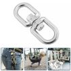 10mm 304 Stainless Steel Universal Rotating Ring for Versatile Use - 1