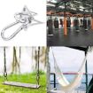 5mm 304 Stainless Steel Ceiling Hook - 2 PCS Heavy Duty Swing Hangers - 6