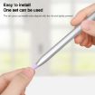 Silicone Nib Cap Set for Huawei Pencil - 10 Pack (White) - 4