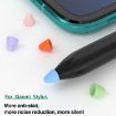Silicone Nib Cap Set for Xiaomi Pencil - 10 Pack (Orange) - 3