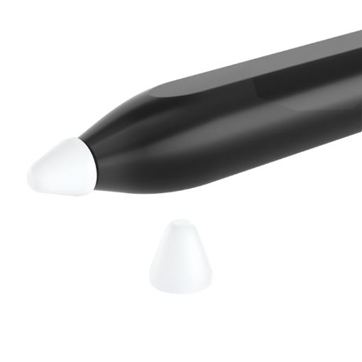 Silicone Nib Cap Set for Xiaomi Pencil - 10 Pack (White) - 1