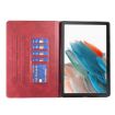 Samsung Galaxy Tab A8 10.5 2021 SM-X200/X205 Red Leather Case - 4