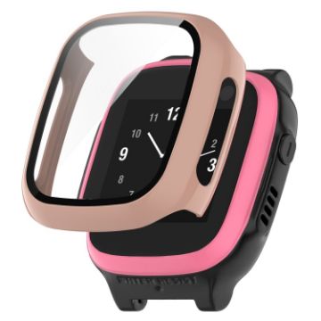 Xplora X5 Play Kids Watch Case Pink - PC + Tempered Film Protection - 1