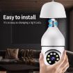 A6 2MP HD Light Bulb WiFi Camera with Motion Detection & Night Vision - 4