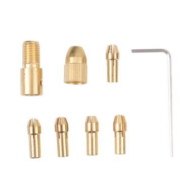 DIY-5.0 8 in 1 Mini Chuck Fixture Clamp Drill Chuck Clip - 1