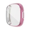 Fitbit Versa 4/Sense 2 Rose Gold Electroplating TPU Watch Case Cover - 1