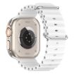 White Ocean Silicone Watch Band for Apple Watch Ultra/Series 8/7/SE/6/5/4 - 4