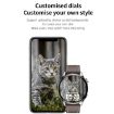 GW69 Smart Watch - BT Call, Heart Rate, BP, Blood Oxygen, Black Silicone - 9