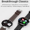 GW69 Smart Watch - BT Call, Heart Rate, BP, Oxygen, Silver/Black Strap - 5