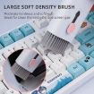 Q6E 7 in 1 Bluetooth Headphone & Keyboard Cleaning Tools Set - Pink - 6