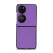 Huawei P50 Pocket Litchi Texture Phone Case - Purple Skin Cover - 2
