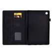 Samsung Galaxy Tab A8 10.5 2021 Black Embossed Smile Leather Case - 4