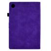 Samsung Galaxy Tab A8 10.5 2021 Purple Embossed Smile Leather Case - 3