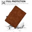 Samsung Galaxy Tab A8 10.5 2021 Brown Embossed Smile Leather Case - 6