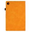 Samsung Galaxy Tab A8 10.5 2021 Khaki Embossed Smile Leather Case - 3