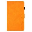 Samsung Galaxy Tab A 8.0 2019 T290 Khaki Embossed Smile Leather Case - 2