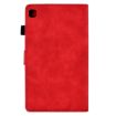Samsung Galaxy Tab A7 10.4 2020 T500 Red Embossed Smile Leather Case - 3