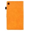 Samsung Galaxy Tab A7 10.4 2020 T500 Khaki Smile Flip Leather Case - 3