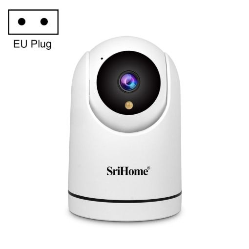 SriHome SH042 2.0MP 1080P HD AI WiFi Pan-Tilt Camera (EU Plug) - 1