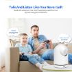 SriHome SH042 2.0MP 1080P HD AI WiFi Pan-Tilt Camera (EU Plug) - 6